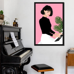 Melody on Rose Studio Keys - NicheCanvas