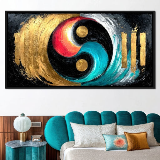 Celestial Balance Flow Canvas Print