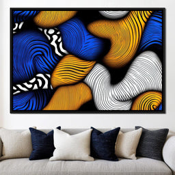 Hypnotic Color Swirl - TooplesArt - NicheCanvas