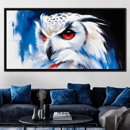 Majestic Watchful Plumes - NicheCanvas