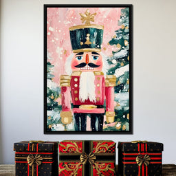 Festive Nutcracker Snow Parade - NicheCanvas