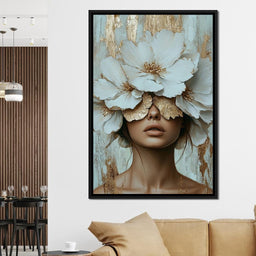 Golden Petal Head - Cole Williams - NicheCanvas