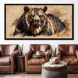 Guardian of the Wild Highlands - NicheCanvas