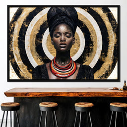Reflections of a Golden Soul - NicheCanvas