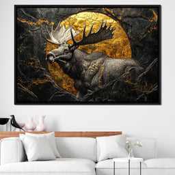 Golden Wilderness Majesty - NicheCanvas