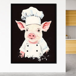 Pig Chef Culinary Delight - NicheCanvas