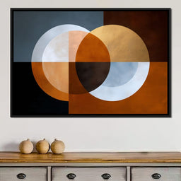 Mid Century Geometric Orbits - NicheCanvas