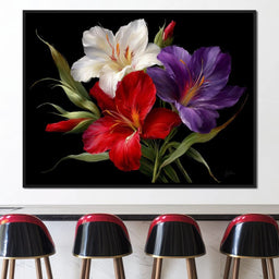 Gladiolus Garden Noir Bloom - NicheCanvas
