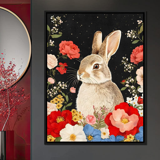 Meadow Dreams with Bunny Canvas Print