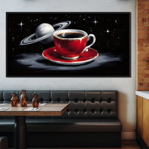 Galactic Brew and Orbit Canvas Print
