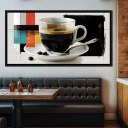 First Light Over Morning Espresso - NicheCanvas