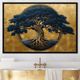 Blue Tree Of Life - NicheCanvas