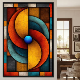 Shapes In Agreement - TooplesArt - NicheCanvas