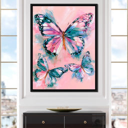 Fluttering Past The Pale Horizon - NicheCanvas