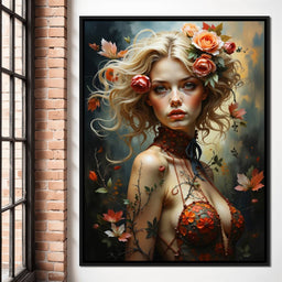 Female Portrait 331 - Johanjjf - NicheCanvas