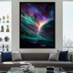 Celestial Dawn of the Rings - NicheCanvas