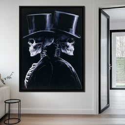 Gentlemen Waiting for the Final Curtain - NicheCanvas