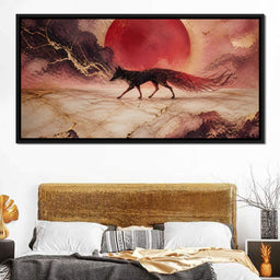 Gold Vein Fox Spirit - NicheCanvas