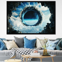 Portal to Celestial Realms - NicheCanvas