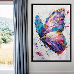 Kaleidoscope Butterfly Bliss - NicheCanvas