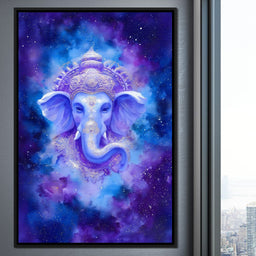 Celestial Ganesha Starlight - NicheCanvas