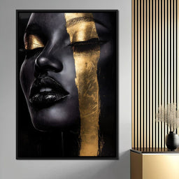 Golden Elegance Unveiled - NicheCanvas