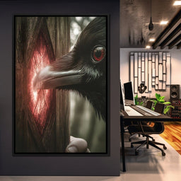 Portal of Crow Shadows - NicheCanvas