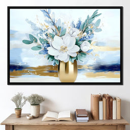 Golden Bouquet Dreamscape - NicheCanvas