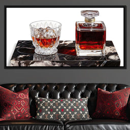 Refined Spirits Elegance - NicheCanvas