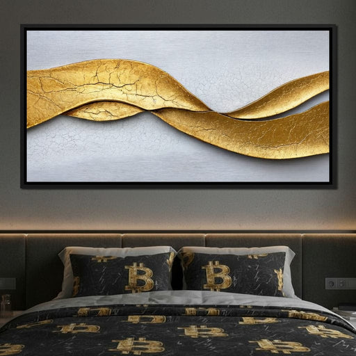 Waves of Wealth - TooplesArt Canvas Print
