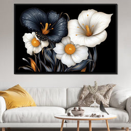 Gilded Petals - TooplesArt - NicheCanvas