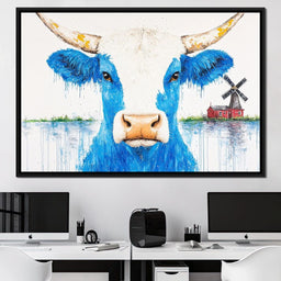 Blue Bull Farm Horizon - NicheCanvas