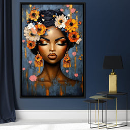 Floral Dreamer Awakens Beauty - NicheCanvas