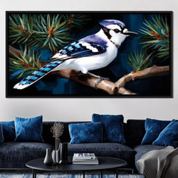 Majestic Flight Amid Pines - NicheCanvas