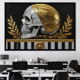 Golden Echoes of Time - NicheCanvas