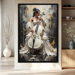 Harmony in Ivory - Johanjjf - NicheCanvas