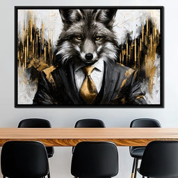 The Executive Fox Negotiating Gold Trends - NicheCanvas
