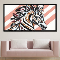 Abstract Equine Rhythm - Alicia Smith - NicheCanvas