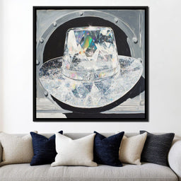 Crystal Cowboy Hat - NicheCanvas