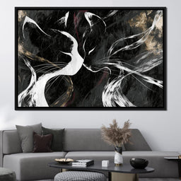 Gentle Souls Touching Their Cold Noses - NicheCanvas