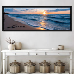 Sunset Shores Eternal Affection - NicheCanvas