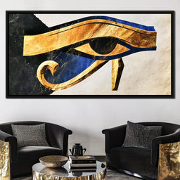 Golden Sight of Ancient Sovereignty - NicheCanvas