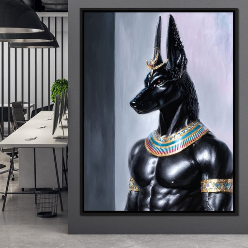 Anubis Guardian of the Pharaoh Canvas Print