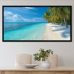 Tropical Shoreline Dreams - NicheCanvas