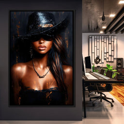 Mystique in Shadows - NicheCanvas