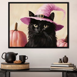 Enchanted Witchy Black Cat Charm - NicheCanvas