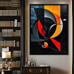 Colorful Modern Art 047 - Johanjjf - NicheCanvas