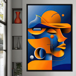 Geometric Muse - TooplesArt - NicheCanvas