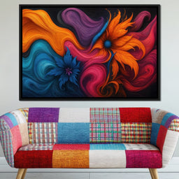 Colorstorm Swirls - TooplesArt - NicheCanvas