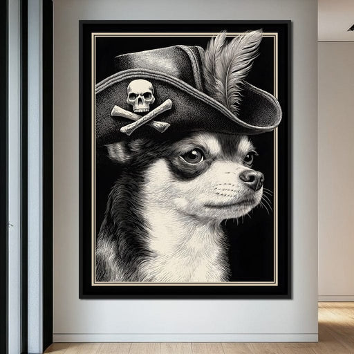 Pirate Paws Regal Adventure Canvas Print